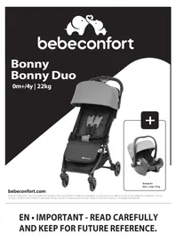 Notice BEBE CONFORT BONNY DUO Barnvagn