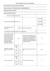 Notice PRIVILEG PWF X 853 A Machine à laver
