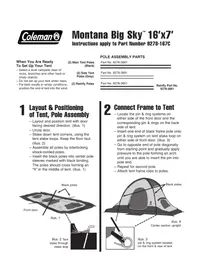 Notice COLEMAN MONTANA BIGSKY Tente