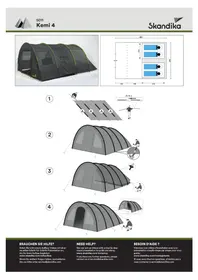 Notice Skandika KEMI 4 Tente