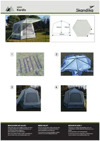 Notice Skandika KARDIS Tente