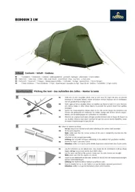 Notice Nomad BEDOUIN 2 LW Tente