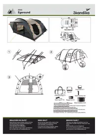 Notice Skandika EGERSUND Tente