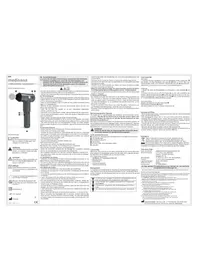Notice MEDISANA MG 500 Appareil de massage