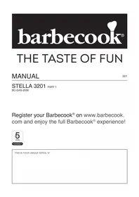 Notice BARBECOOK STELLA 3201 Grill