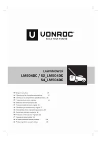 Notice Vonroc LM504DC Tondeuse à gazon