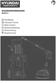 Notice HYUNDAI 57511 Nettoyeur haute pressio
