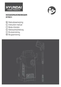 Notice HYUNDAI 57501 Nettoyeur haute pressio