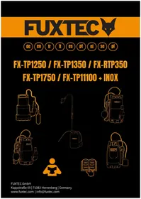Notice Fuxtec FXTP1250 Pomp
