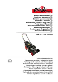 Notice Grizzly BRM 51172 A Tondeuse à gazon