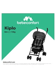 Notice BEBE CONFORT KIPLO Barnvagn