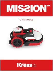Notice KRESS MISSION RTKN 2000 KR172E Tondeuse à gazon