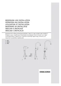 Notice STIEBEL ELTRON MEWC Robinet