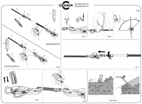 Notice Cramer 82PHT Nůžky na živé ploty
