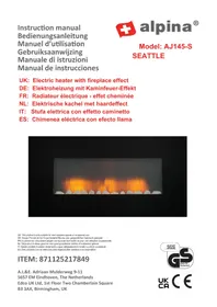 Notice ALPINA SEATTLE AJ145S Caminetto
