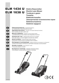 Notice IKRA ELM 1434 U Tondeuse à gazon