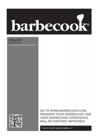 Notice BARBECOOK STELLA 4311 Grill