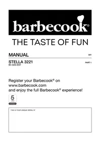 Notice BARBECOOK STELLA 3221 Barbecue