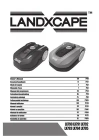 Notice LANDXCAPE LX792 Tondeuse à gazon
