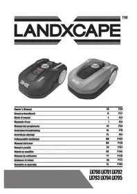 Notice LANDXCAPE LX793 Tondeuse à gazon