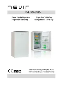 Notice NEVIR NVR5501NSD Réfrigérateur
