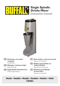 Notice BUFFALO CD561 Keukenmachine
