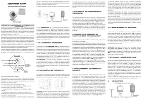 Notice Computherm T32RF Thermostat