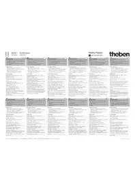 Notice THEBEN ELPA 6 PLUS Commutateur