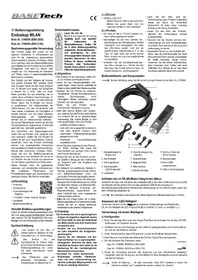 Notice BASETECH BSK2035 Endoscope