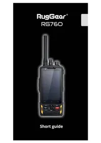 Notice RugGear RG760 Smartphone