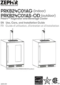 Notice Zephyr PRESRV PRKB24C01AG Générateur