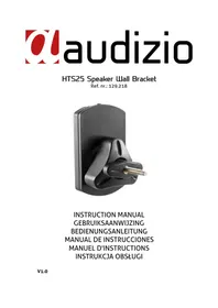 Notice Audizio HTS25 Support des enceintes