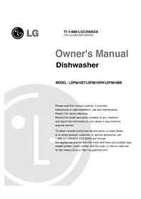 LG LDF9810ST - Dishwasher