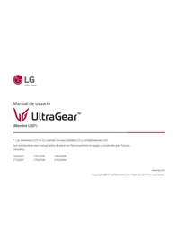 Notice LG 27GQ40W 모니터