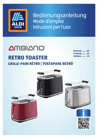 Notice Ambiano GTWKEDS11CH Tostapane
