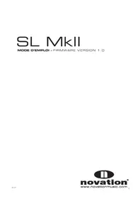 Notice NOVATION REMOTE 25SL MKII Clavier MIDI