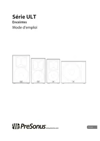 Notice PRESONUS ULT10 Haut-parleur