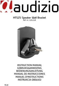 Notice Audizio HTS15 Support des enceintes