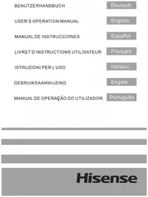 Notice HISENSE FV354N4BIF Congelador