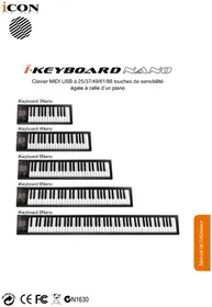 Notice icon IKEYBOARD 4NANO Clavier