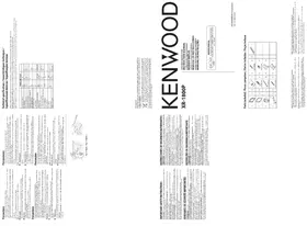 Notice KENWOOD XR1800P Haut-parleurs