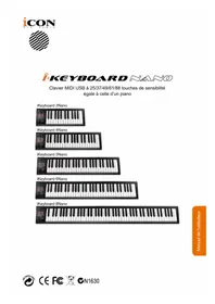 Notice icon IKEYBOARD 6NANO Clavier MIDI