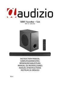 Notice Audizio SB85 Speaker