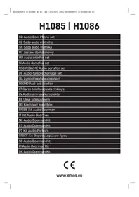 Notice Emos H1085 Interphone