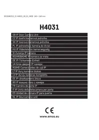 Notice Emos H4031 Interphone