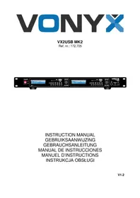 Notice Vonyx VX2USB MK2 Lecteur multimédia