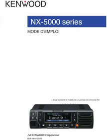 Notice KENWOOD NXR5800 Radio amateur