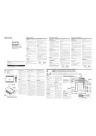 Notice KENWOOD KACD8105 Récepteur audio-vidéo