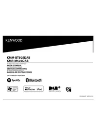 Notice KENWOOD KMRM505DAB Receptor de audio y vídeo