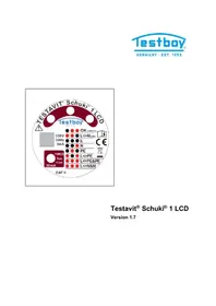 Notice Testboy TESTAVIT SCHUKI 1 LCD Measuring equipment